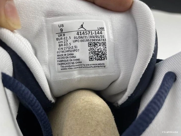 414571-144 Blue 13 Powder Jordan Dark Air 0720